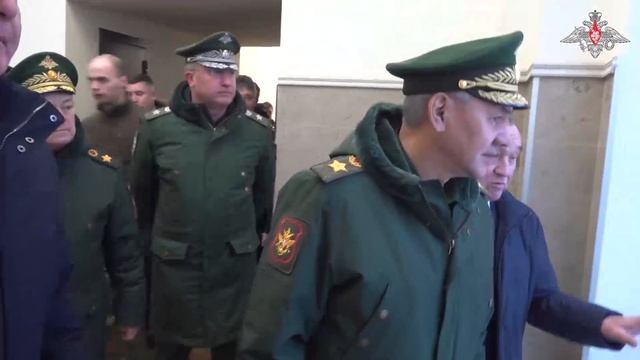 Министр обороны Российской Федерации проверил строительную готовность здания штаба МВО смотреть онлайн