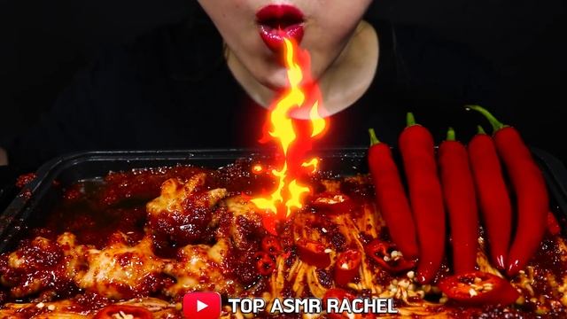 ASMR ऑक्टोपस, मशरूम JAMUR ENOKI WEBFOOT OCTOPUS (*RECIPE) SPICY ENOKI MUSHROOMS SPICY CHILLI смотреть онлайн