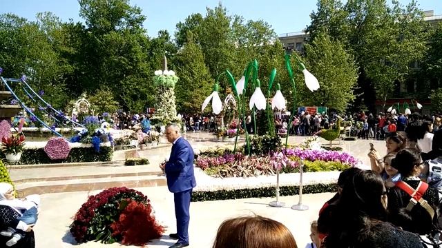 Праздник цветов в Баку 2015 смотреть онлайн