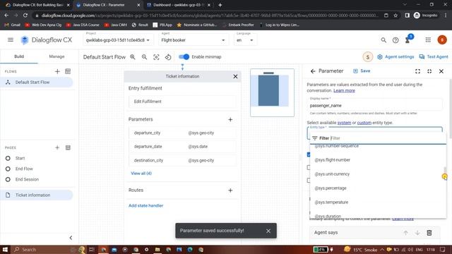 Dialogflow CX Bot Building Basics | The Arcade Challenge #CodingBuddies #qwiklabs #arcade смотреть онлайн