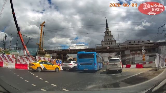 улица Земляной Вал 2 я Боевская улица full HD Улицы Москвы смотреть онлайн