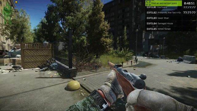 Escape from Tarkov 0.13 | Klimov Street Extraction - When To Shoot A Green Flare?(Quest: Cease Fire смотреть онлайн