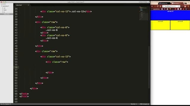 Bootstrap 3.0 Tutorial - Grid System - 2 смотреть онлайн