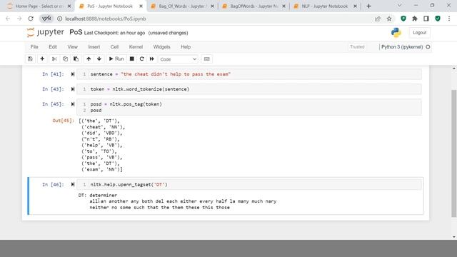 NLP | POS - Part of Speech Tagging in NLP with Python|POS Tagging in Natural Language Processing|#1 смотреть онлайн
