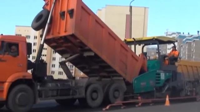 Асфальтируют