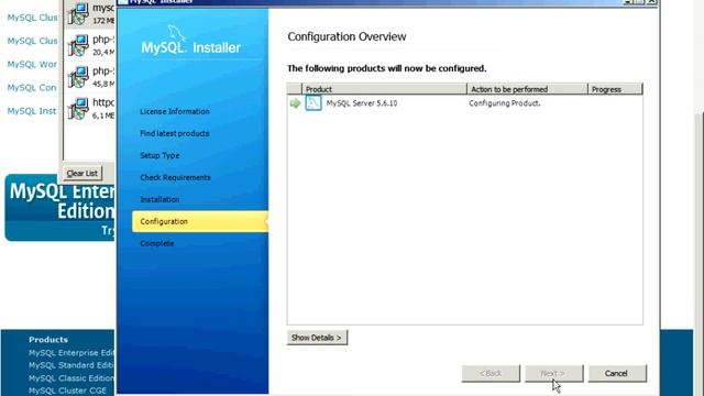 Installation af Apache php mysql phpmyadmin смотреть онлайн