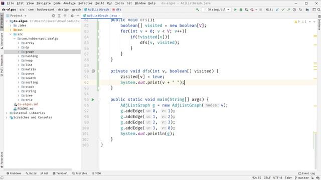 Recursive Depth First Search (DFS) traversal of an Undirected Graph | Implementation смотреть онлайн