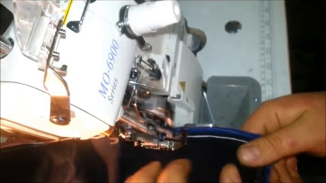 Juki MO 6916FF6-50H Пятиниточный оверлок смотреть онлайн