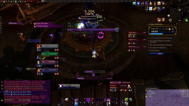 +15 Siege of Boralus | Shadow Priest pov смотреть онлайн