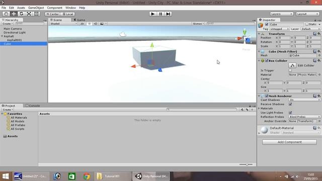 Unity 5 Tutorial For Beginners - How To Build A Visual City - Part 001 смотреть онлайн
