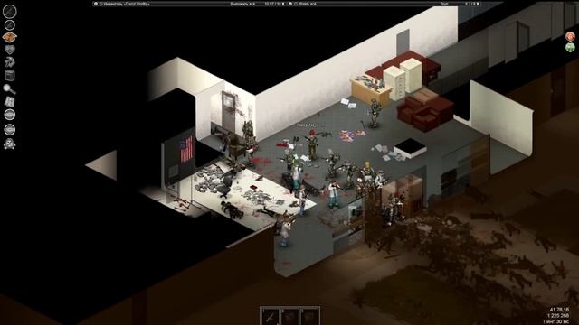 32 ИГРОКА ДОЛЖНЫ ОБОРОНЯТЬ СЕКРЕТНУЮ ЛАБОРАТОРИЮ В PROJECT ZOMBOID