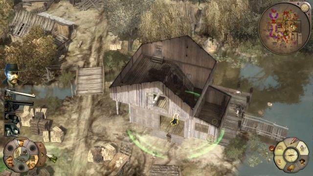 Десперадо 3: Cхватка в прериях - Helldorado - прохождение - миссия 4-3 - Охотник и добыча - финал смотреть онлайн