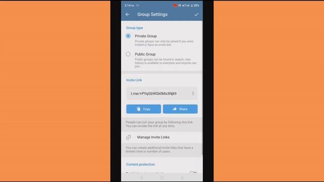 Telegram channel link kaise banaye | Telegram channel link kaise nikale | How to telegram link смотреть онлайн