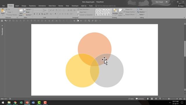 How to create a Simple Venn Diagram in PowerPoint смотреть онлайн