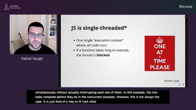 Build Snappier Apps with React and Web Workers by Mehdi Vasigh | JSCAMP 2021 смотреть онлайн