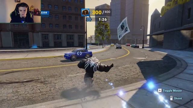 Disney Infinity 2.0 Gold Edition - Part 5 - Spider-Man Playset - Venom! Goblin Boss Fight! (PC) смотреть онлайн