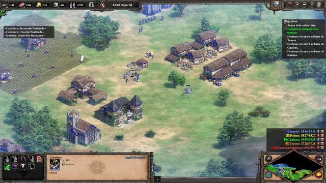 AoE2DE: Juana de Arco (Español) M4 La Ascensión | 2019 Pc смотреть онлайн