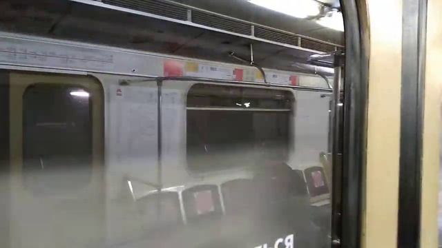 Едем по участку Саларьево- Коммунарка 3 (обратно 2 станции) смотреть онлайн