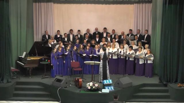 Сводный хор - Славьте Бога сил смотреть онлайн