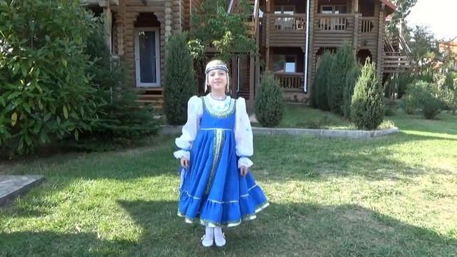 «Колокольчик» солистка образцового ансамбля русской песни и танца «Лазурька» Полина Дегтярева. смотреть онлайн
