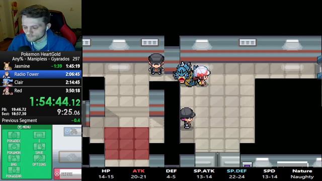 Pokemon HeartGold Speedrun / Any% / Glitchless / Manipless / 3:48:37 смотреть онлайн
