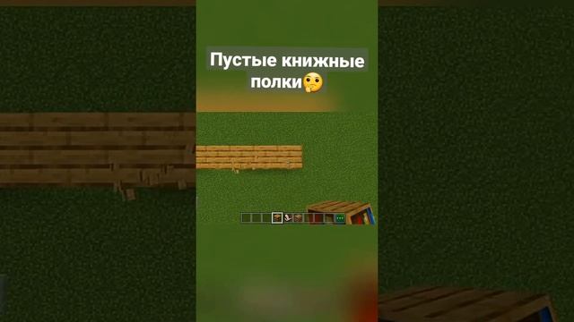 Как сделать пустые книжные полки ? #shorts #minecraft #майнкрафт #майнкрафтпостройки #майнкрафтдеко смотреть онлайн