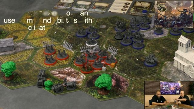 Play-thru of Time of Legends: Joan of Arc 1.5 - The Battle of Crécy (Mythic Games) смотреть онлайн