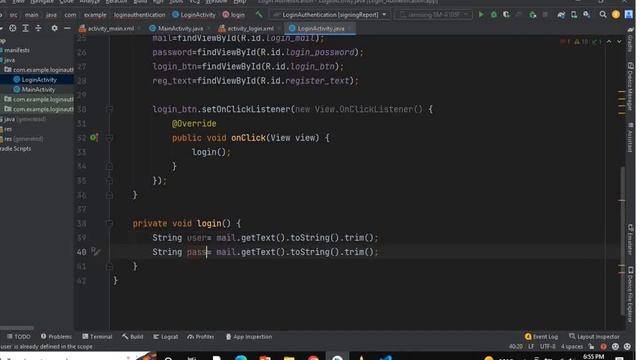 Login and Registration App with Firebase Authentication in Android Studio|2022|Source Code|Firebase смотреть онлайн