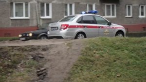Лада Гранта Росгвардия с сиреной и проблесковыми маяками