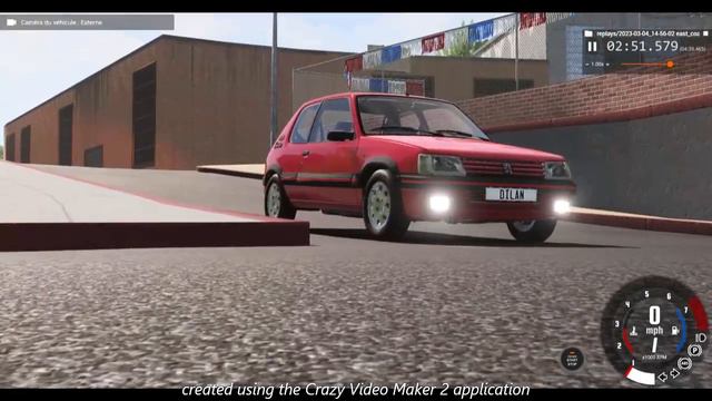 PEUGEOT 205 GTI LA LEGENDE FR смотреть онлайн