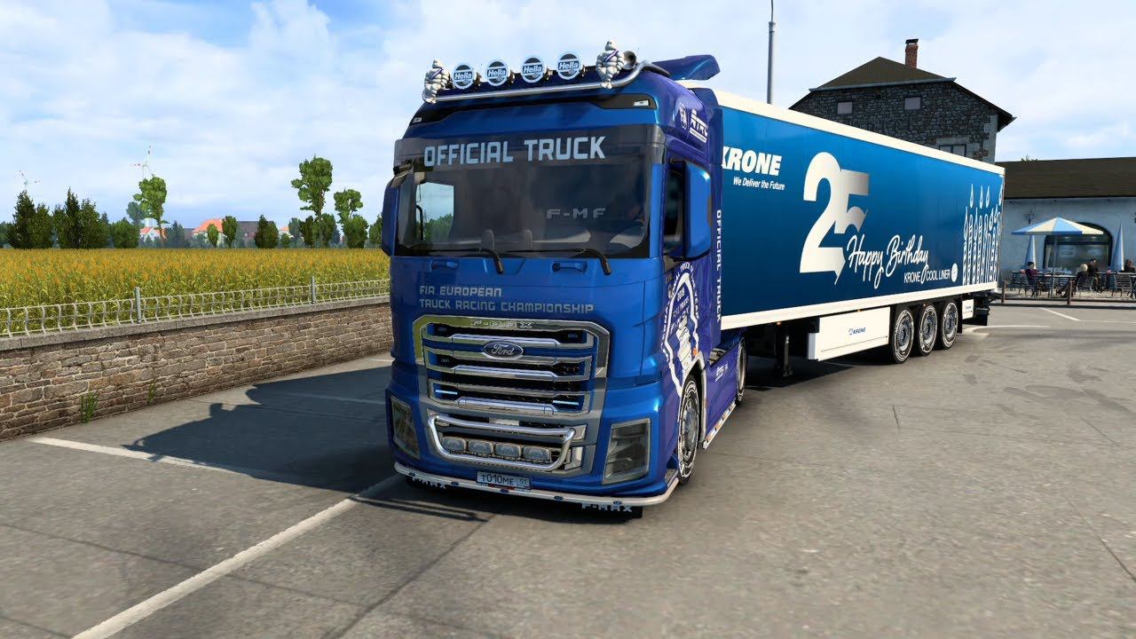 #ETS2 : Ford Trucks F MAX #ThrustMasterT300 онлайн игра 09.06.2022 4K смотреть онлайн