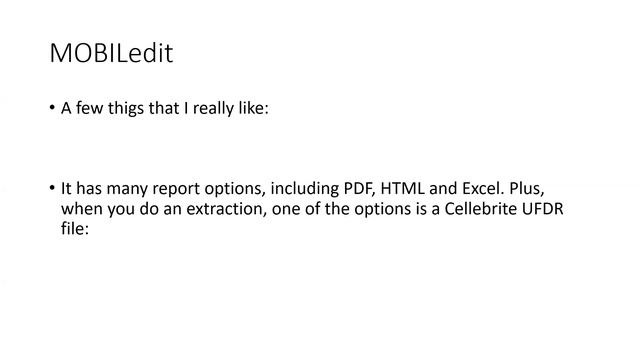 MOBILedit Forensic Express / Independent product tips and tricks смотреть онлайн