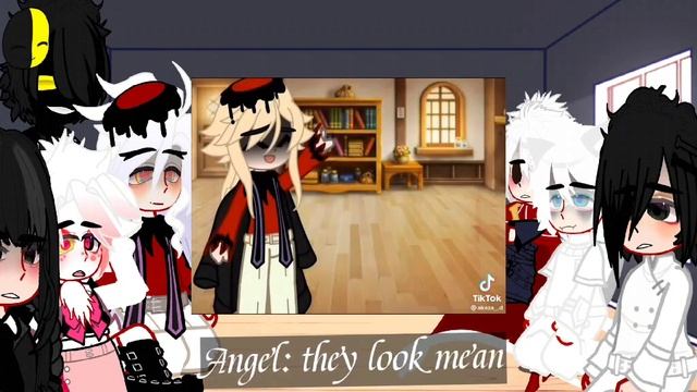 ||My fav characters react to eachother|| [pt.1] •Douma• !!myAu!! смотреть онлайн