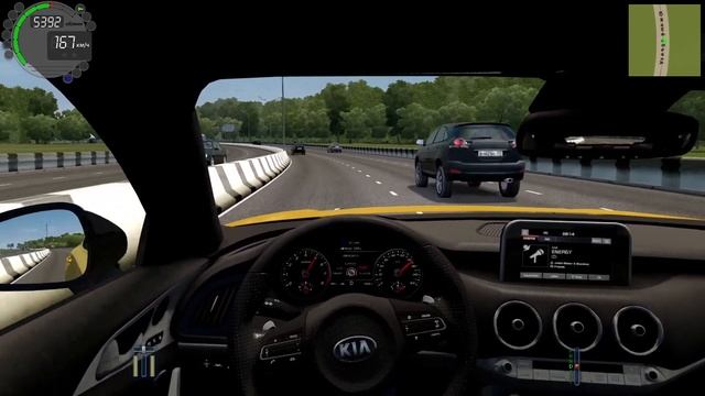 City Car Driving | Kia Stinger GT смотреть онлайн
