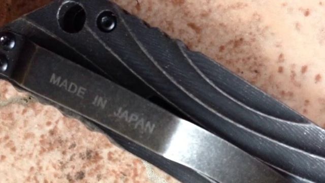 Определение характеристик материалов на ноже реплика Rockstead! Химсостав и твердость. смотреть онлайн