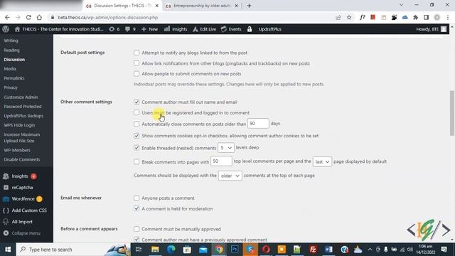 How to Allow only Registered Users to Comment on WordPress Blog Post смотреть онлайн