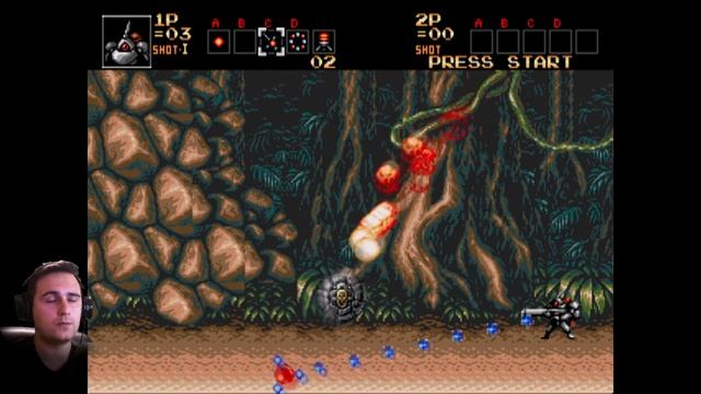 Contra: Hard Corps ретро прохождение игры на SEGA | Контра СЕГА смотреть онлайн