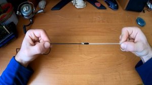 Как привязать флюрокарбон (леску) к шнуру. Узел "МОРКОВКА"