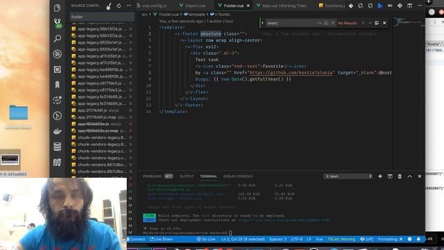 Выполнение задания немецкого HR по JavaScript (VUE.JS) смотреть онлайн