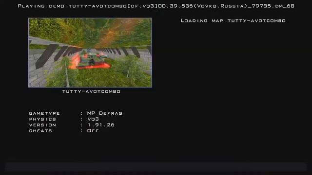 Quake 3: Defrag: Обзор карты Warcup#296 Tutty-avotcombo смотреть онлайн