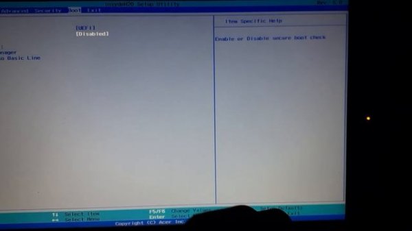 Security Boot Fail (FIX!) German