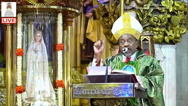 20.09.2020 | Sunday | English Live Mass | St. Mary's Basilica | Archbishop Peter Machado смотреть онлайн