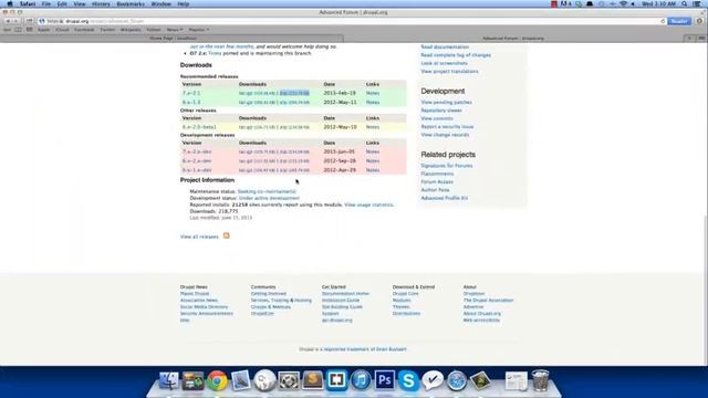 Installing a new Drupal Module (i.e. Advanced Forum) - Slash Responsive Drupal Theme смотреть онлайн