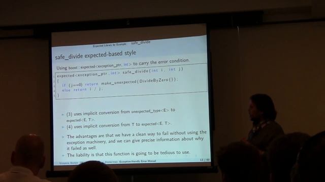 Expected- An exception-friendly Error Monad смотреть онлайн