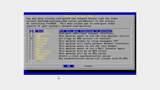 sysinstall настройка.avi смотреть онлайн