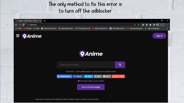 How to Fix Error 404 on 9Anime смотреть онлайн