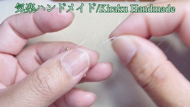 （ビーズアクセサリー）How To Make Handmade Bracelet/handmade Accessories/DIY Bracelet
