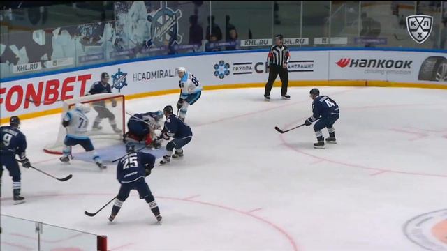 Krasotkin denies three Sibir attempts in a row смотреть онлайн