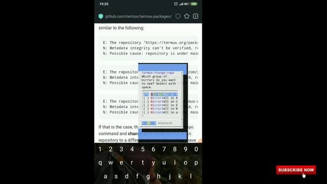 cara mengatasi termux yang Error!!||UNABLE TO LOCATE PACKAGE смотреть онлайн