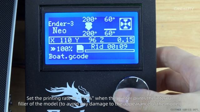 Service tutorial Ender - 3 Neo replace the filament смотреть онлайн